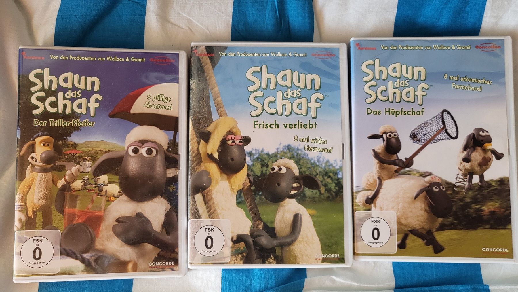 Tous les DVDs: Shaun das Schaf DVD Set  – Neuf avec emballage d'origine à Ebmatingen par LaPassiflora