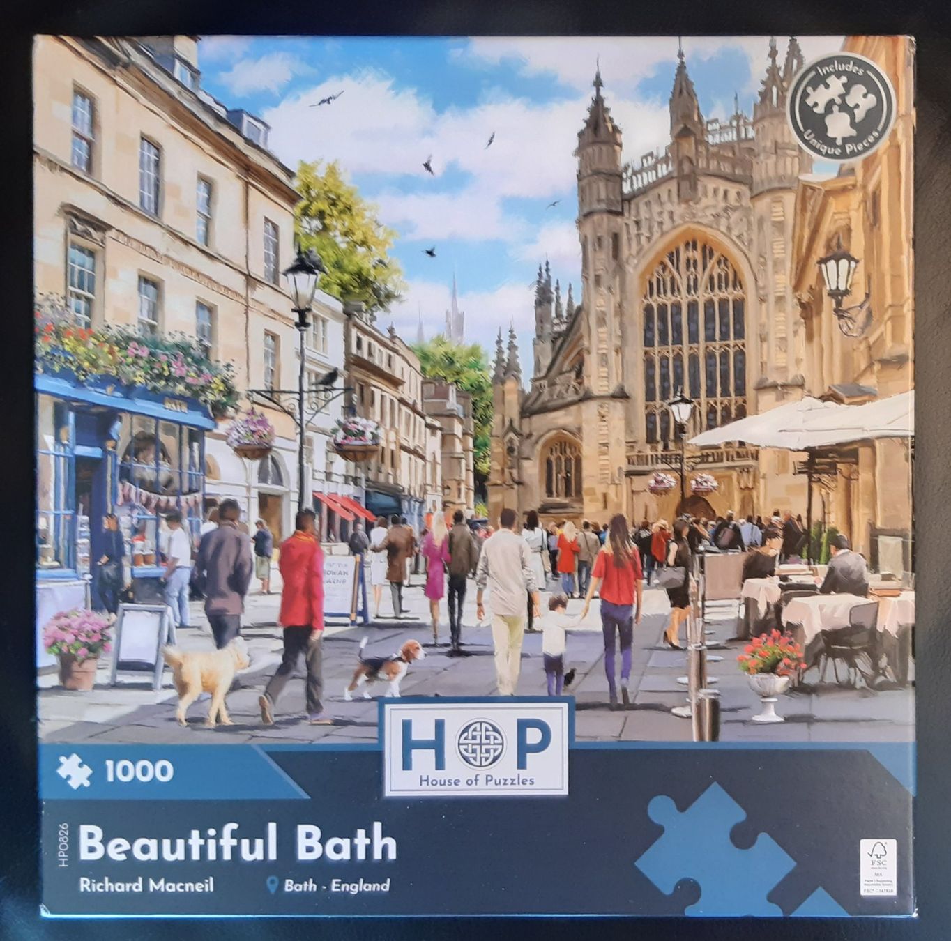 Puzzle: HOP Puzzle 1000 Teile, Beautiful Bath – Usato da St. Gallen venduto da hohl1964