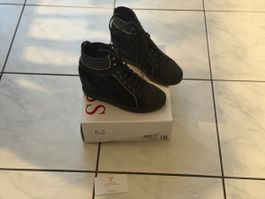 Guess sneakers alte nere con strass taglia 37 – nuove