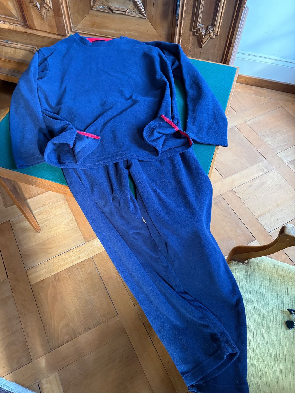 Scott Lotti di vestiti: CAPT. SCOTT  NAUTICAL Fleece-Set / Pullover + Hose/  Größe L – Usato da Interlaken venduto da Bona55 9