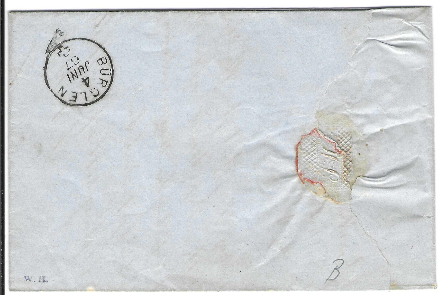 Alle Briefmarken: Faltbrief Erlen - Opfershofen – Neu und originalverpackt aus Wildhaus von Brunphil 1