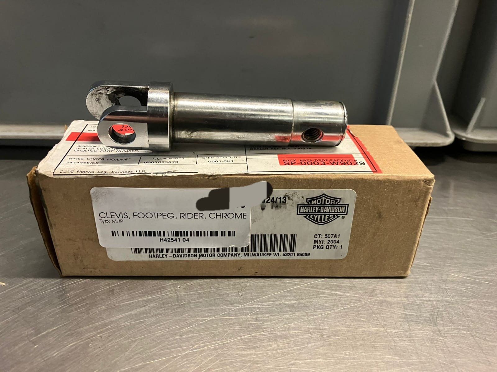 Strasse: Fussrastenhalter Harley Davidson H42541-04 – Gebraucht aus Kerns von .Biker.