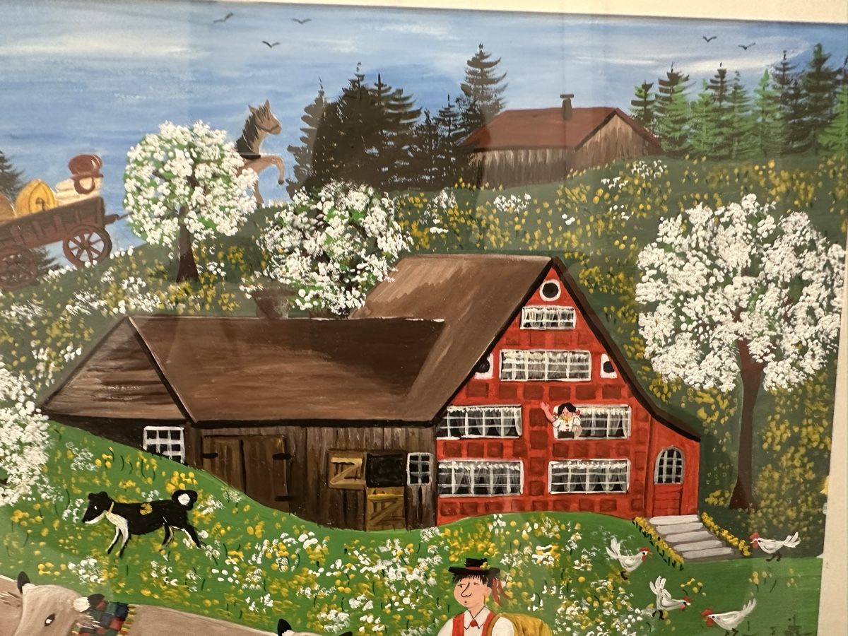 Dipinti: Appenzeller Gemälde Appenzell Alpaufzug – Usato da Ebikon venduto da Gaenggeliwaar 3