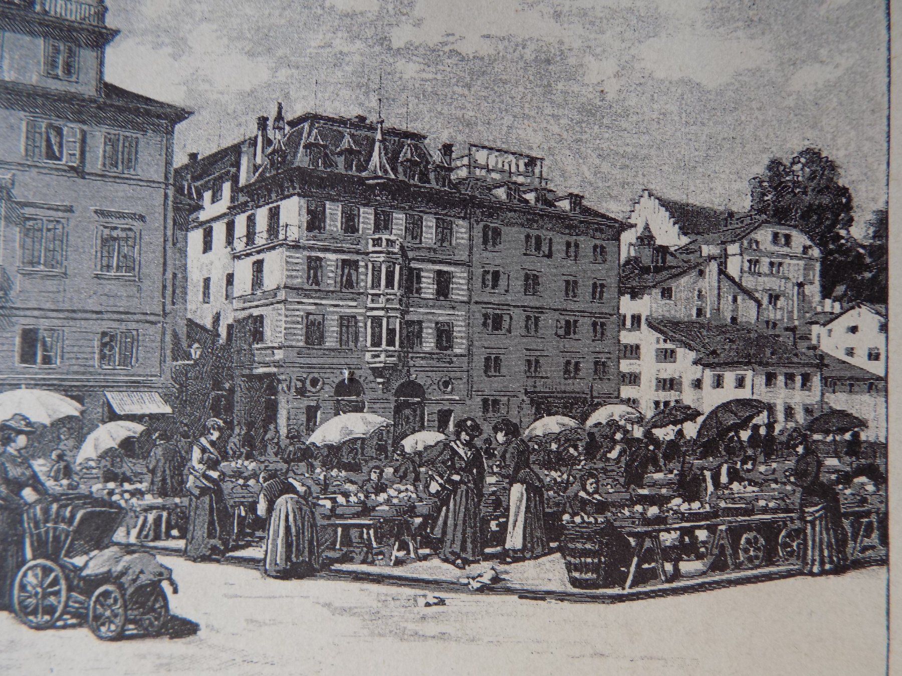 Gravures: Die Gemüsebrücke Zürich – D'occasion à Risch par Rischli15 5