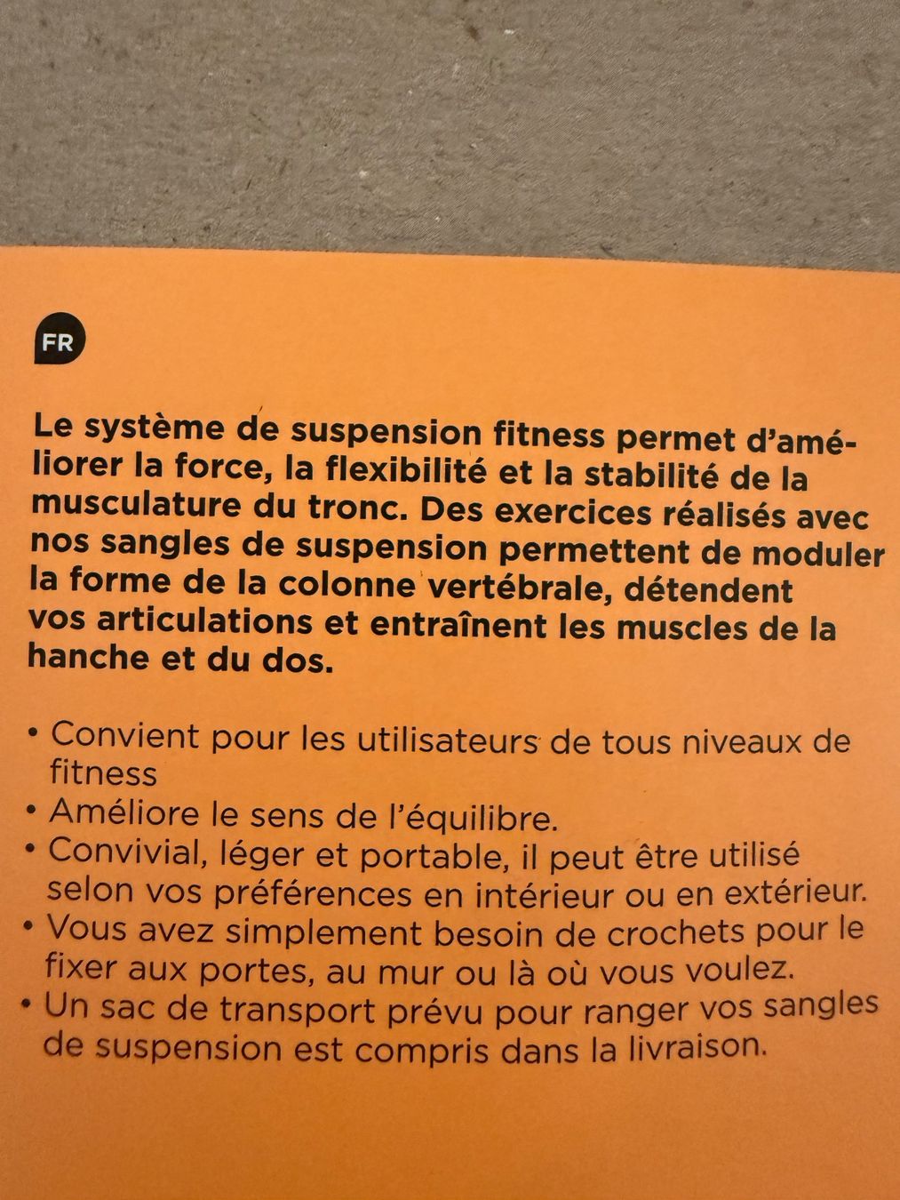 Vélos d'appartement: Sangle de musculation neuve – Neuf avec emballage d'origine à Saxon par inf_v79g 4