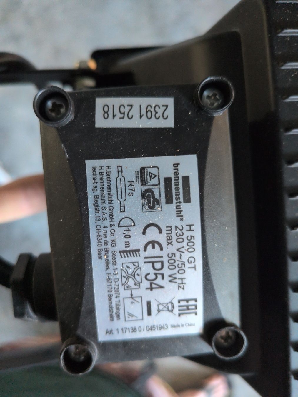 Lampes: 3x Halogenscheinwerfer 400W – D'occasion à Neunkirch par chandips 2