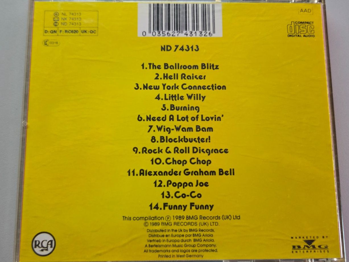 CDs: CD The Sweet - Blockbusters – D'occasion à Schaffhausen par Kellerrassel 2