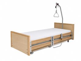 Elektrisches Pflegebett Impuls 400 GS – Ahorn