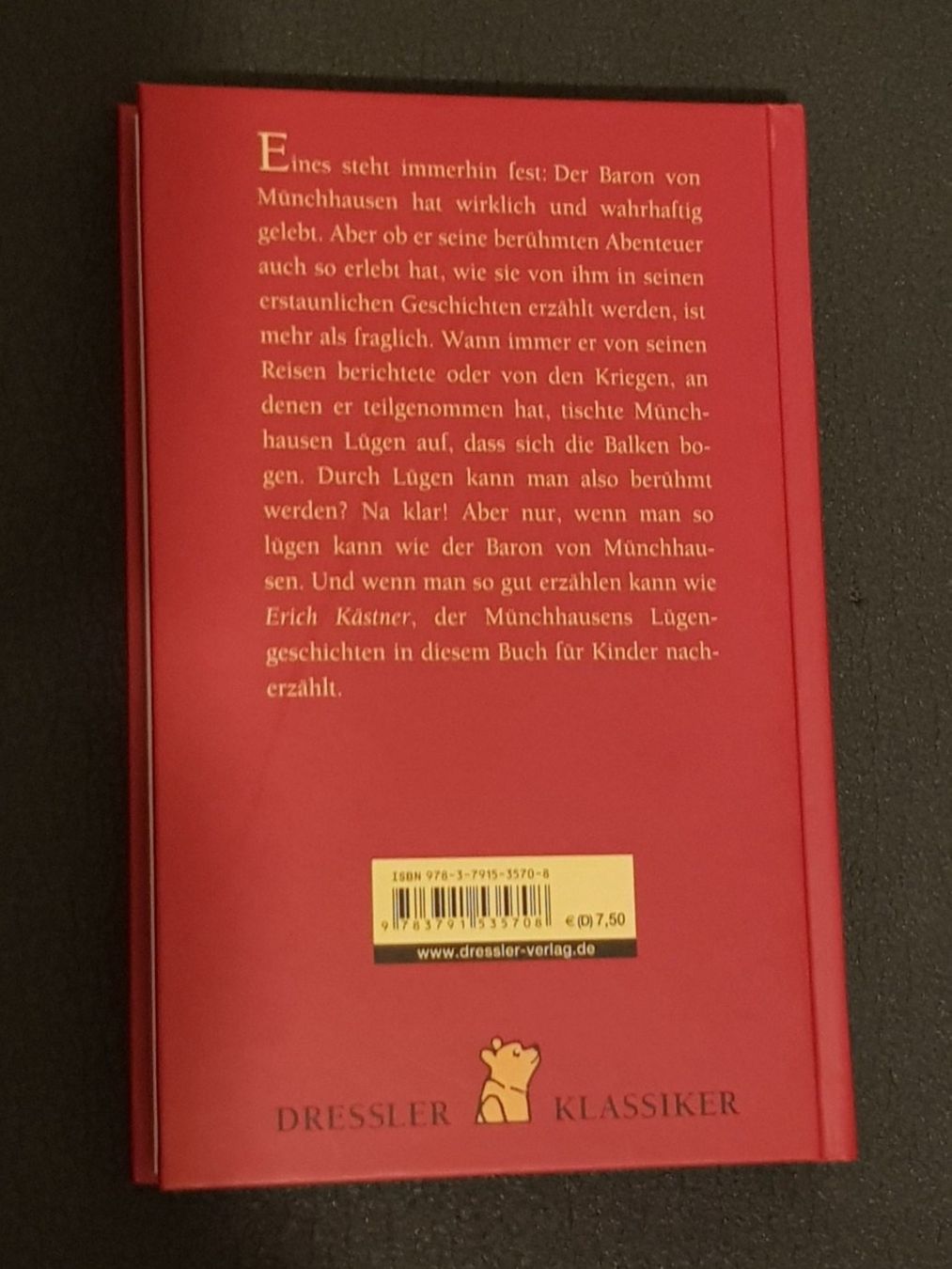 Libri: Erich Kästners- Münchhausen – Usato da Staffelbach venduto da Frisco77 2
