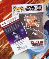 Funko Star Wars Ahsoka 464 💫 signed Rosario Dawson 🏆 10
