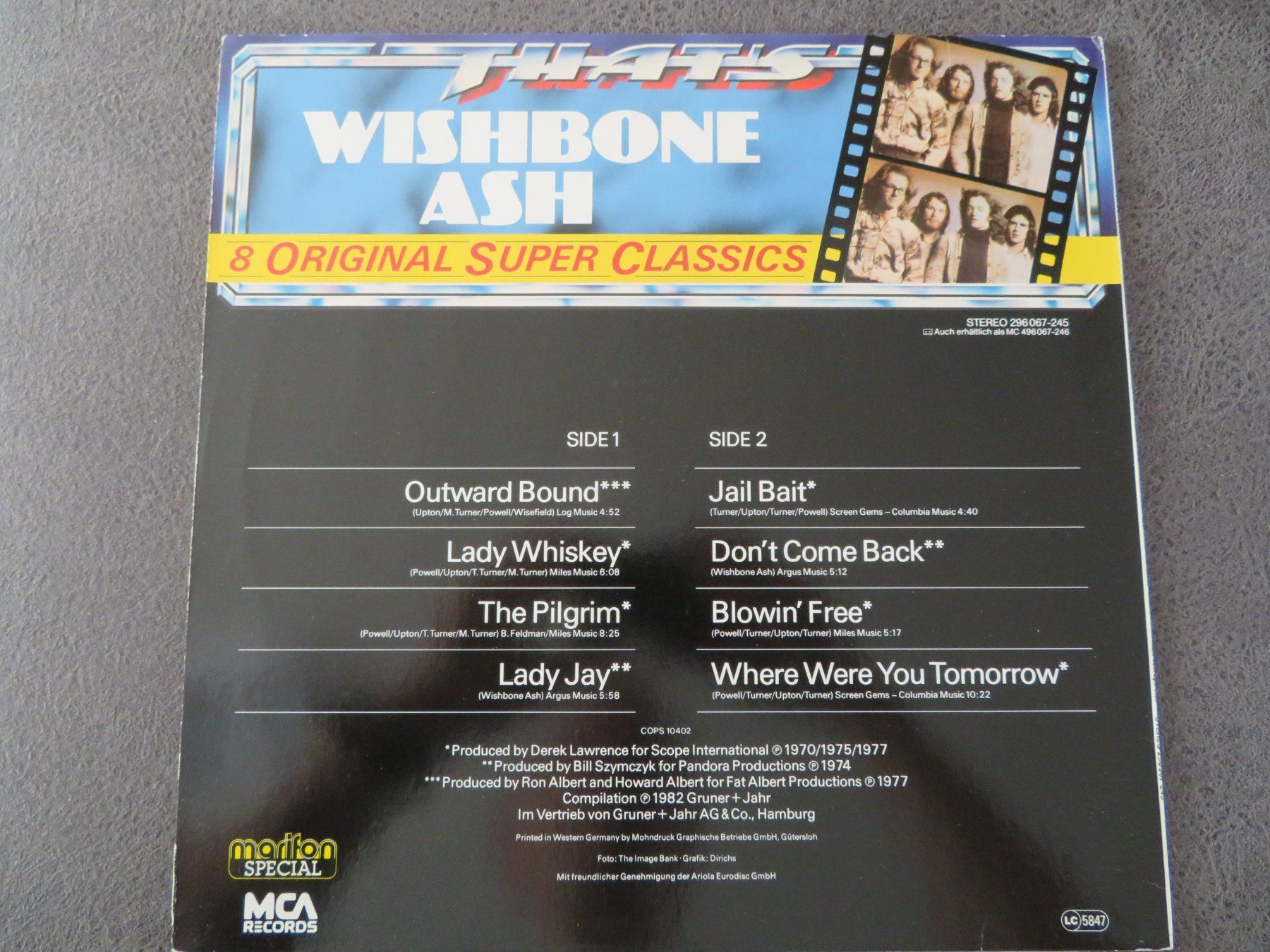 Dischi in vinile: WISHBONE ASH 8 ORIGINAL SUPER CLASSICS – Nuovo (secondo la descrizione) da Zürich venduto da max_cp5f 1