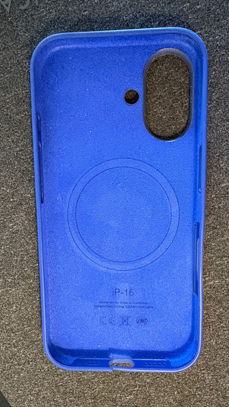 Apple Cover & Protezioni schermo: IPhone 16 Silicone Case with MagSafe - Blue – Usato da Adliswil venduto da fashionholic