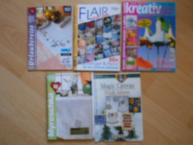 Zeitschriften & Magazine: Stick-Hefte und Bücher Verschiedene – Gebraucht aus Flühli LU von primula-47