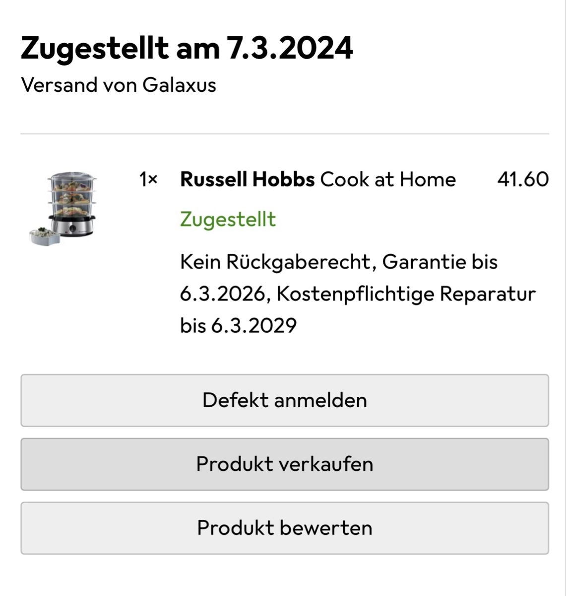 Russell Hobbs Appareils de cuisine: Russell Hobbs Dampfgarer – D'occasion à Münchenstein par mimi93 3