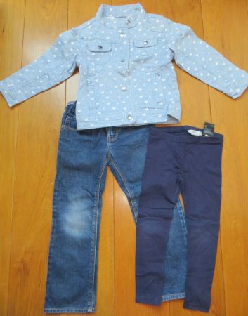 Blau Kleiderset lot d'habits bleu 104