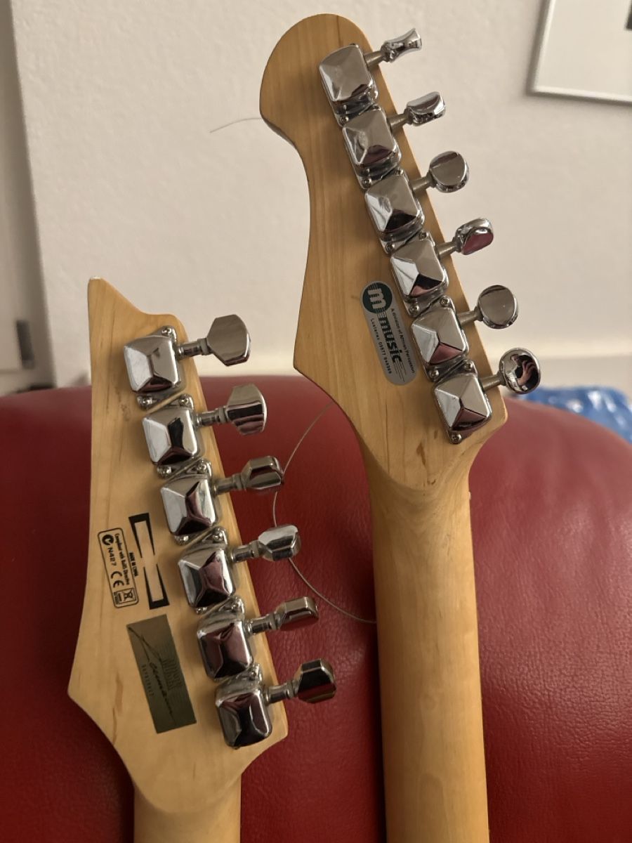 Musikinstrumente: 2x E-Gitarren Mansoon + Gio Ibanez – Gebraucht aus Rehetobel von ZM81 2