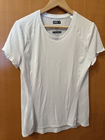 Funktionsshirt von Adidas, Grösse M, weiss Damen