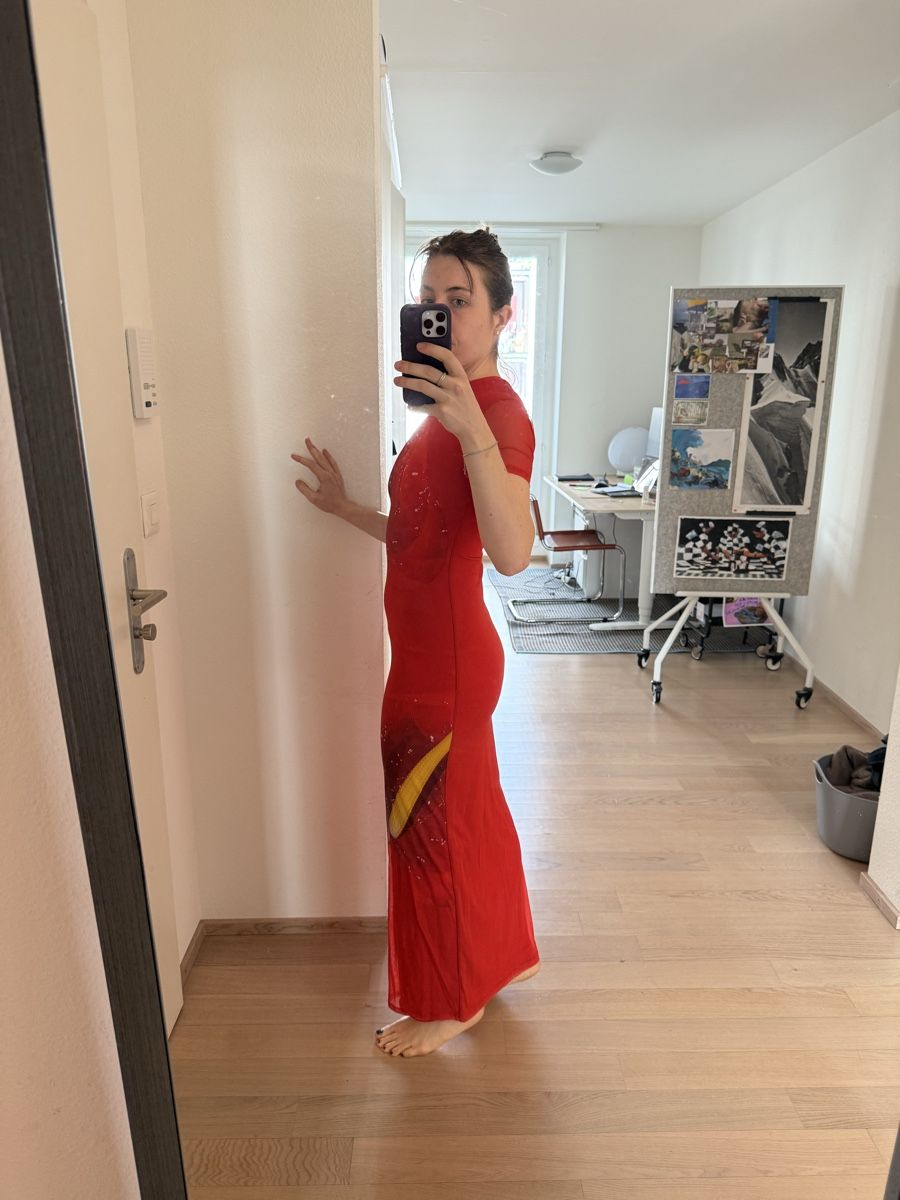 Loewe Vestiti: Loewe anthurium red dress – Nuovo e nell'imballaggio originale da Zürich venduto da AlineCr 1