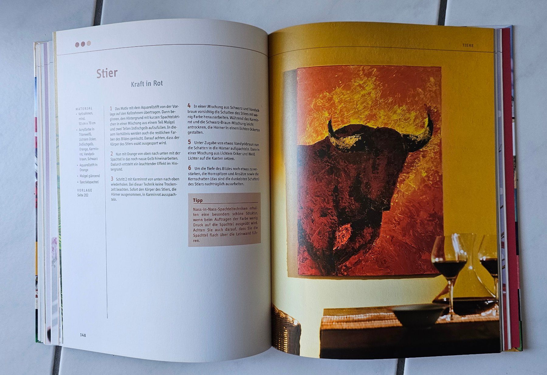 Libri: MEGAcryl - Das dickste Acrylmalbuch – Nuovo (secondo la descrizione) da Witterswil venduto da Regus 6
