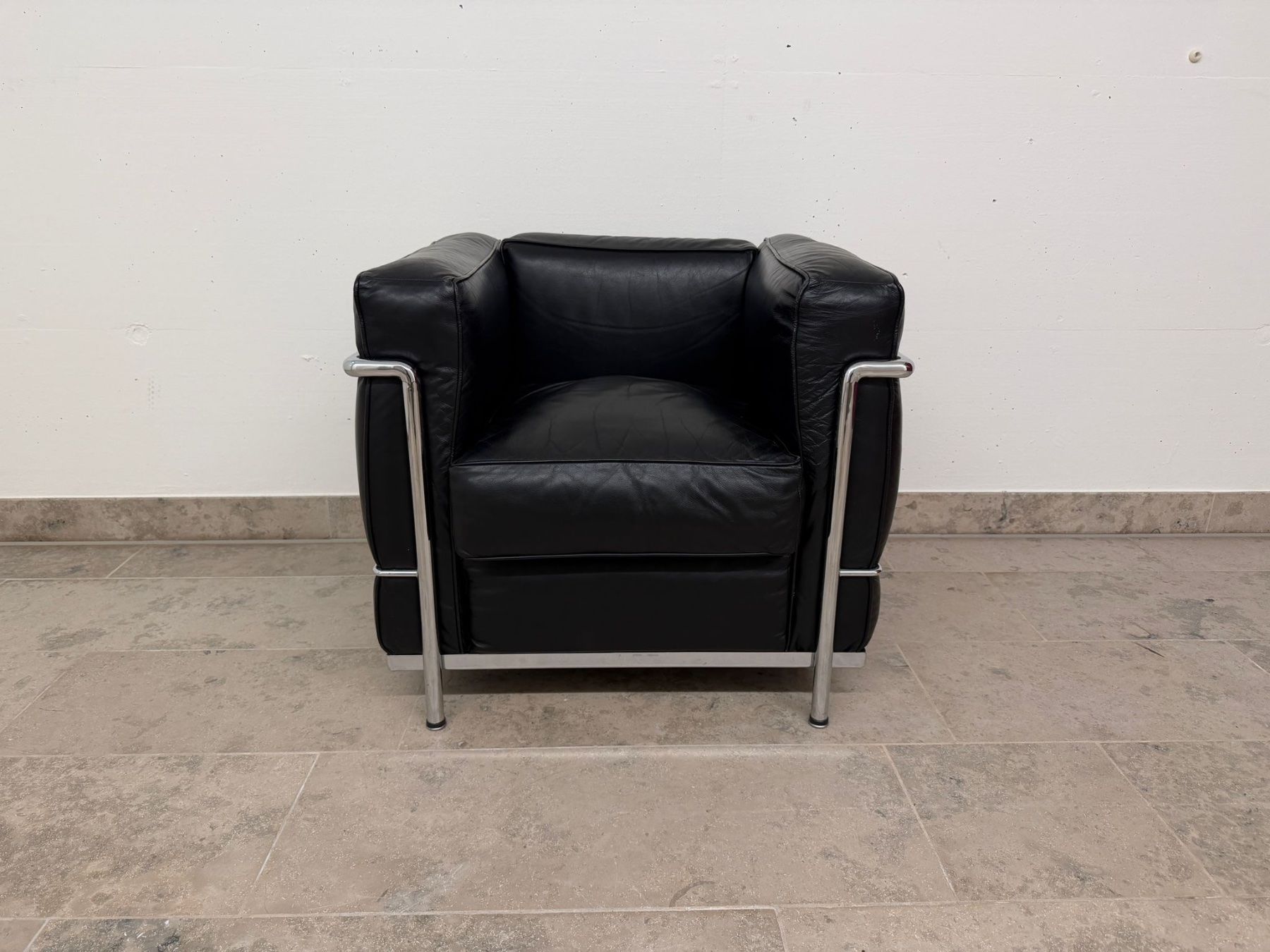 Poltrone: Replika Designersessel LC2 im Stil von Le Corbusier – Usato da Winterthur venduto da Gwaggli 1