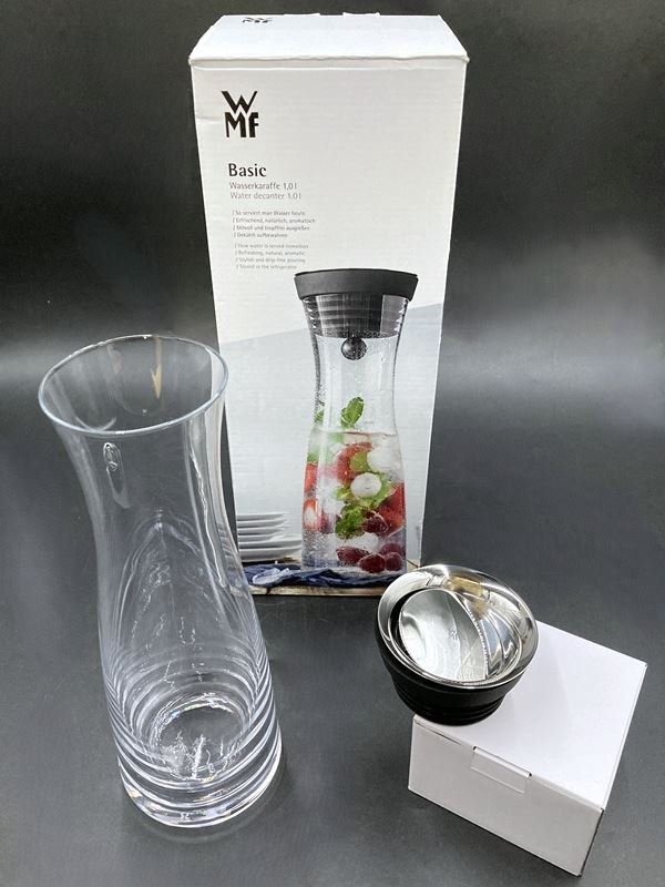 WMF Karaffen: WMF | Wasserkaraffe | Glas | 1 Liter – Neu (gemäss Beschreibung) aus Wittenbach von Restwert_St-Gallen
