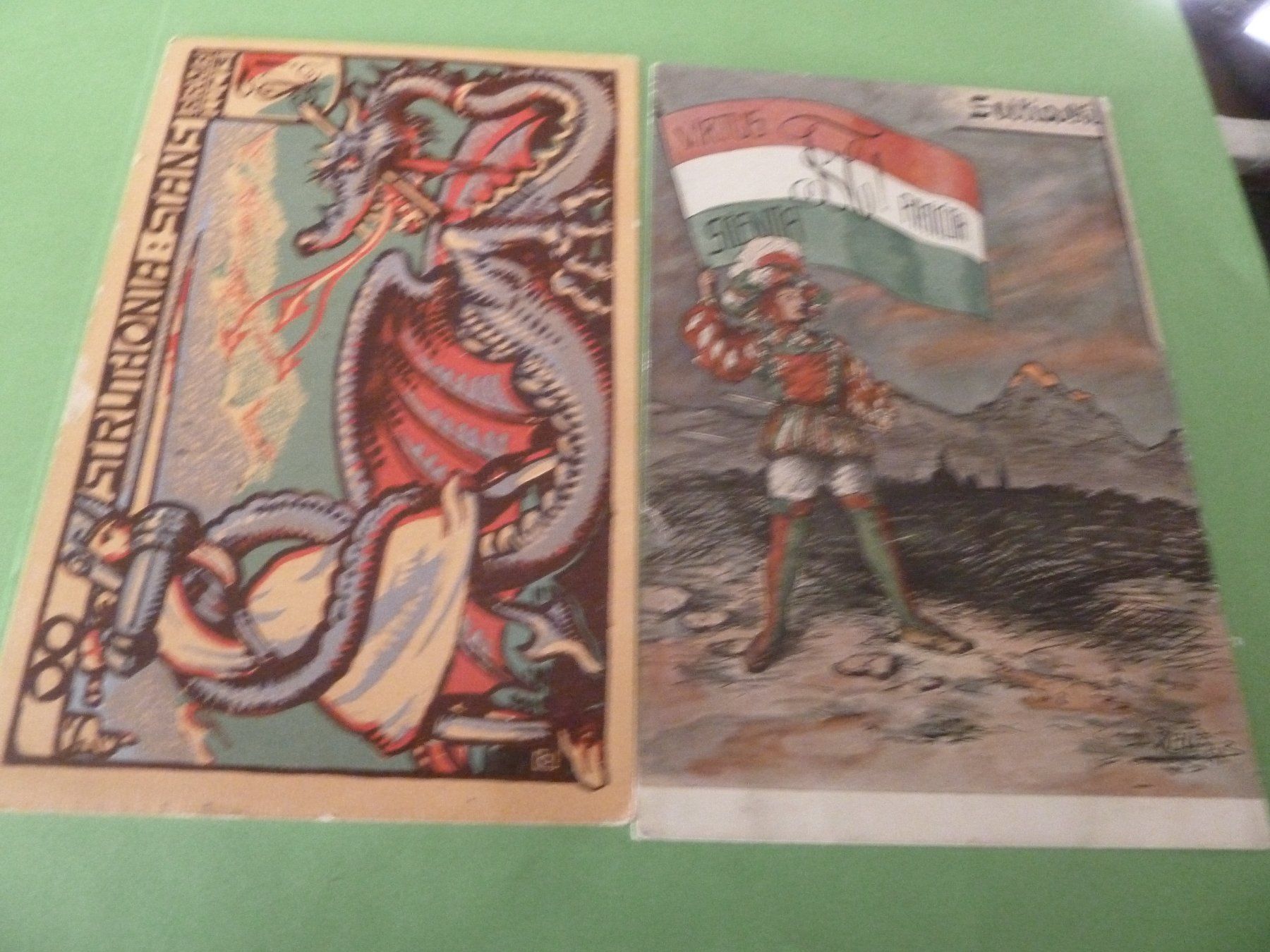 Cartes postales: Alte STUDENTENKARTEN -Tolle Farben – D'occasion à Rieden SG par jamilau