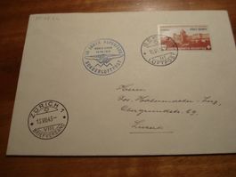 Flugbrief Pro Aero 1943, Bern - Zürich