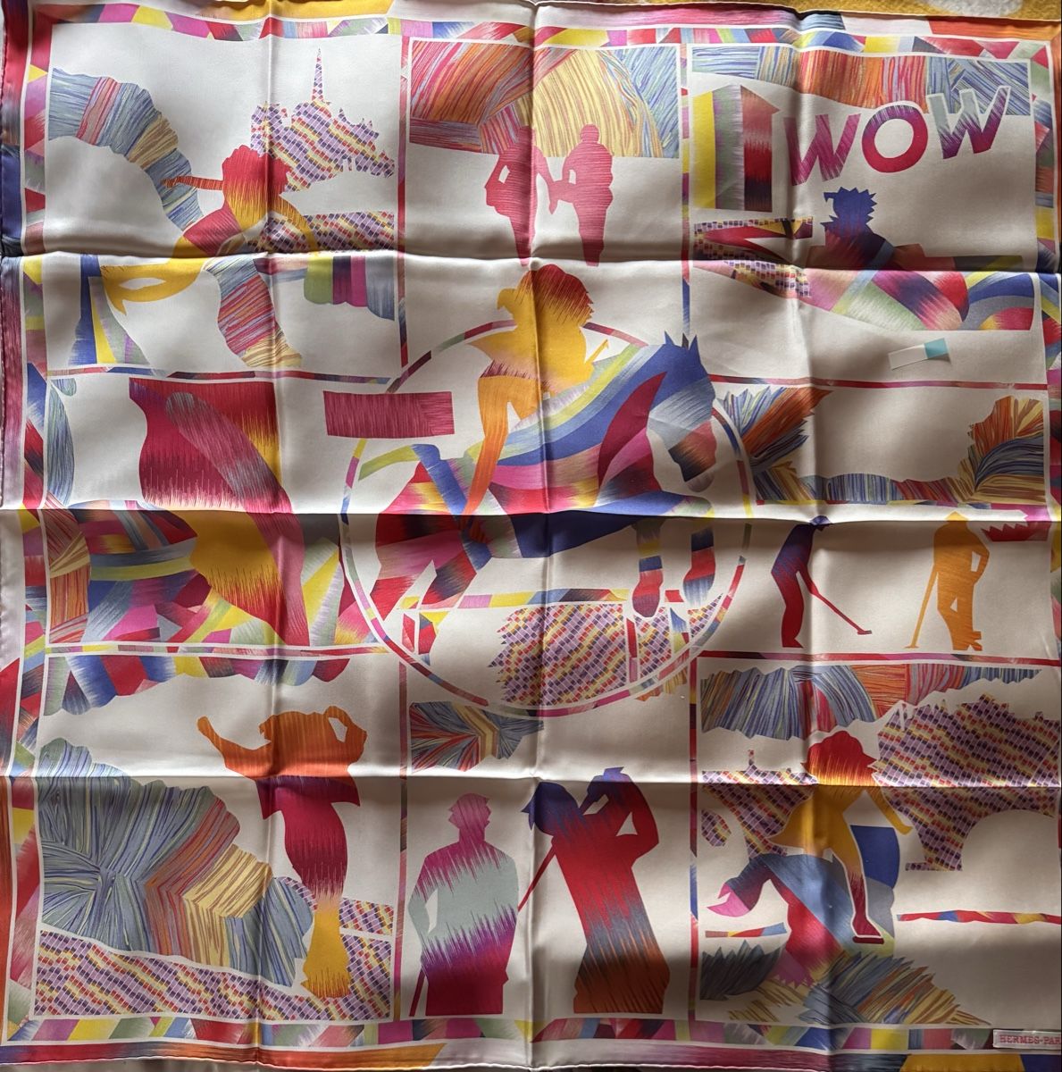 Hermès Foulard & Sciarpe: Hermès Marble Wow – Nuovo e nell'imballaggio originale da Genève venduto da Allisgood 5