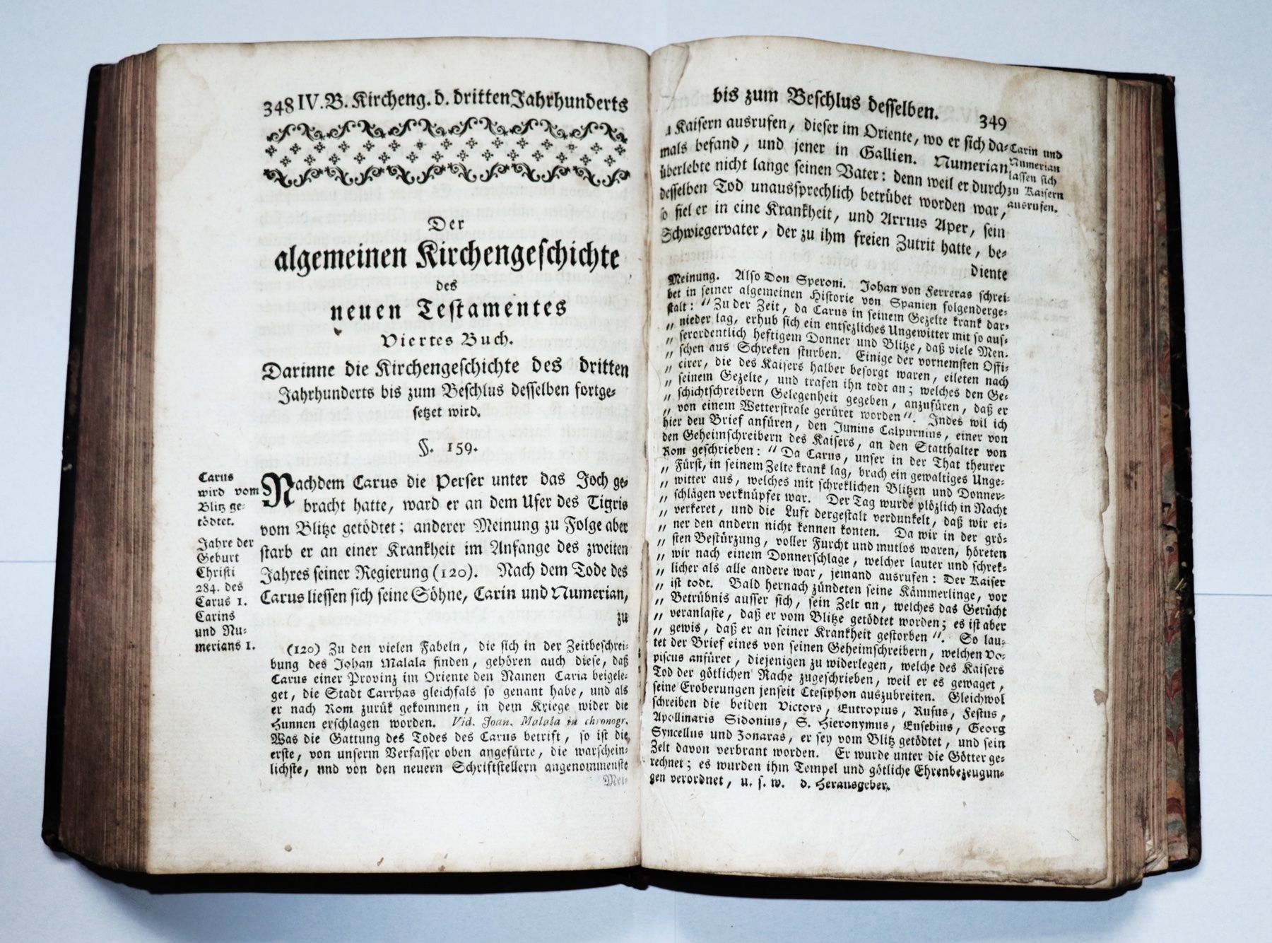 Bücher: 1769 ANTONS GODEAU ALLGEMEINE KIRCHENGESCHICHTE – Gebraucht aus Uitikon Waldegg von 05atzgi 1