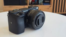 Sony Alpha 6300 Body + Kit Objektiv (16 - 50 mm, OSS, APS-C)