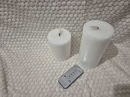 Uunni LED Kerzen Weiss mit Fernbedienung, Top Zustand!