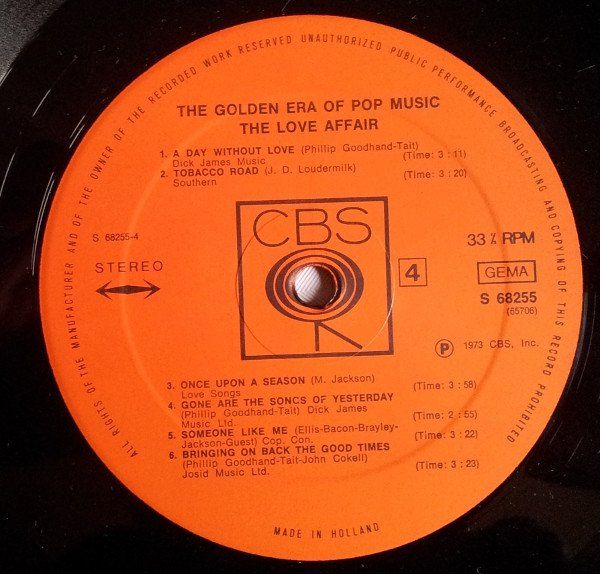Dischi in vinile: The Love Affair – Nuovo (secondo la descrizione) da Aeschi SO venduto da Stones55 3