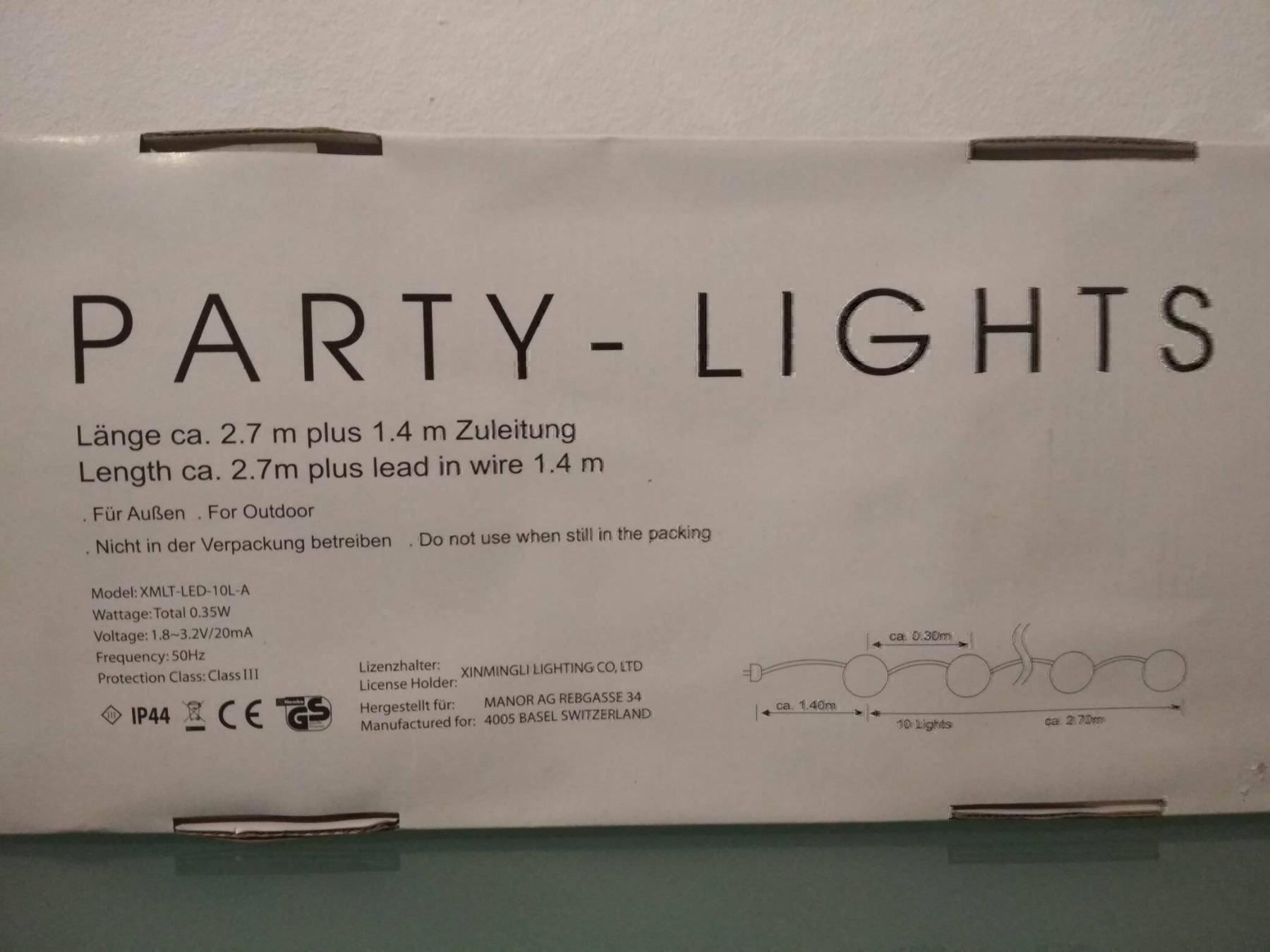 Lampade: Outdoor Lampe Deutschland – Nuovo e nell'imballaggio originale da Bäch SZ venduto da Swissy46 2
