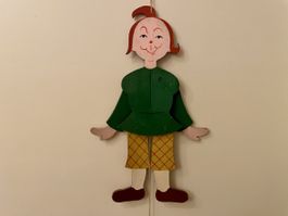 Burattino d’epoca fatto a mano - Personaggio Moritz