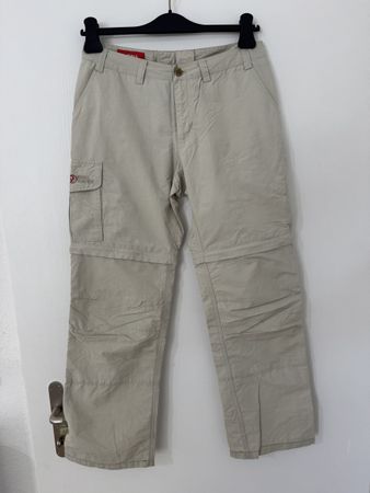 Fjällräven Zip-Off Hose beige Grösse 36 Oryginal 