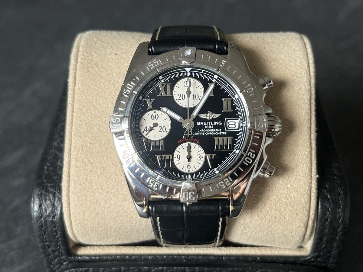 Breitling Orologi: BREITLING Uhr Chronograph 40mm | Revision Juni 2026 – Usato da Zürich venduto da Atelier-Sablier 1