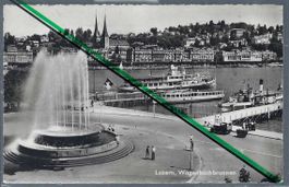 Luzern. Dampfschiffe 'Stadt Luzern III' und 'Rigi'.