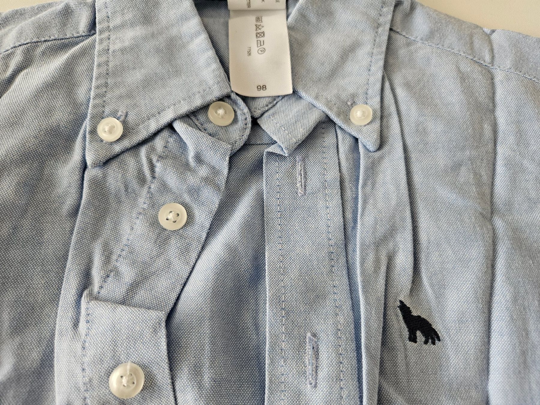 C&A Camicie, T-shirt & Polo: Cooles Langarm Hemd Gr. 98 C&A – Usato da Unterengstringen venduto da saraman 1