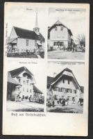 Niederbuchsiten vier Bilder Sonne, Wirtschaft von Arx etc.