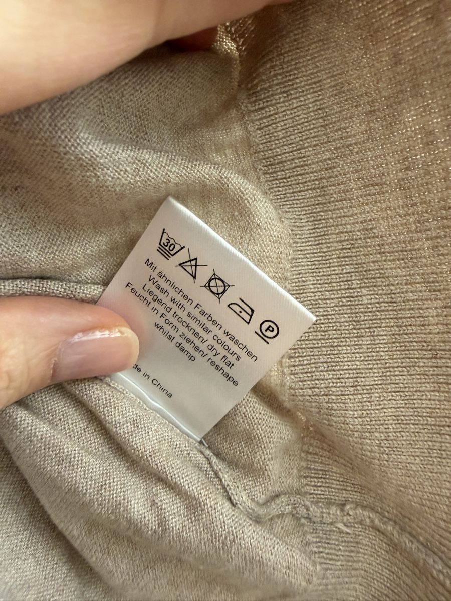 Globus Maglioni & Felpe: Globus Essentials Pullover Seide Baumwolle Beige S – Usato da Bertschikon Gossau venduto da chanty_7 3