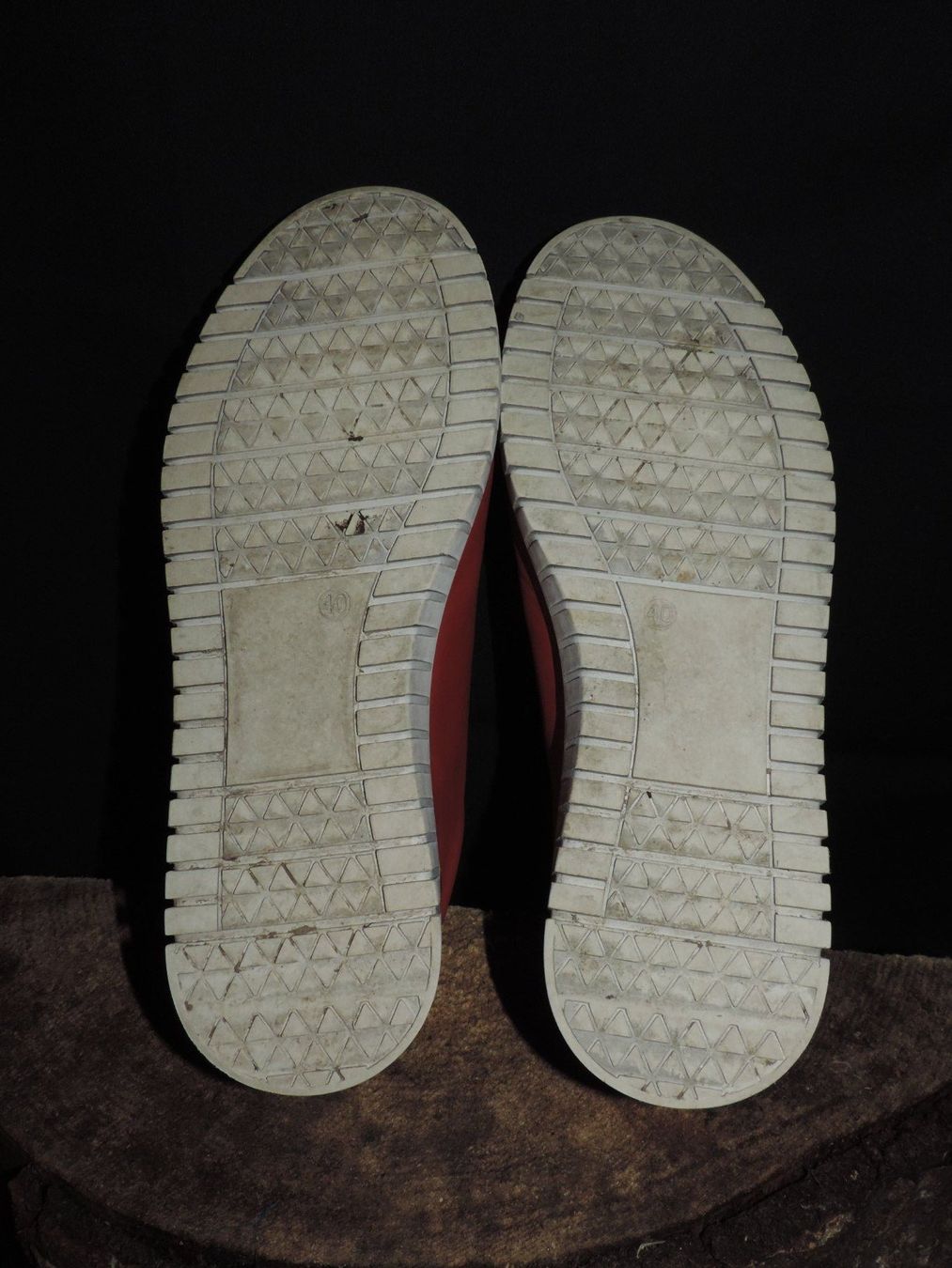 Scarpe da donna: baskets en cuir rouge EOS Melbourne – Usato da Genève venduto da Axelle333 7