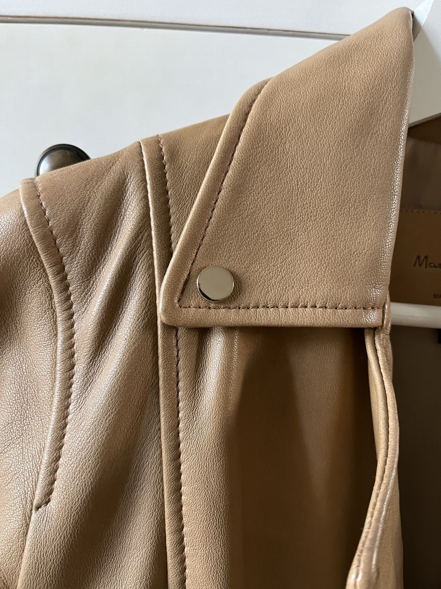 Massimo Dutti Giacche: Massimo Dutti Lederjacke XS Beige✨ – Usato da Pfäffikon SZ venduto da humming-bird 1