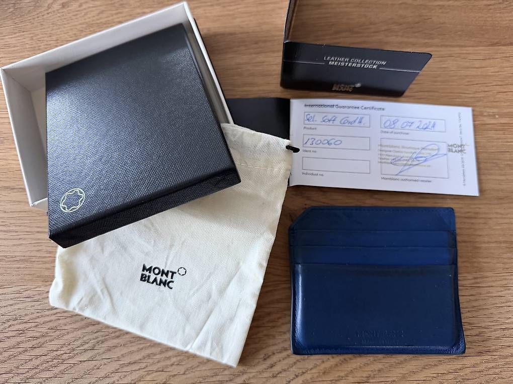 Montblanc Portafogli: Montblanc Kartenetui – Usato da Wittenbach venduto da janine37 1