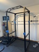 Power Rack mit Klimmzug & Dip-Griffen – ohne Zubehör