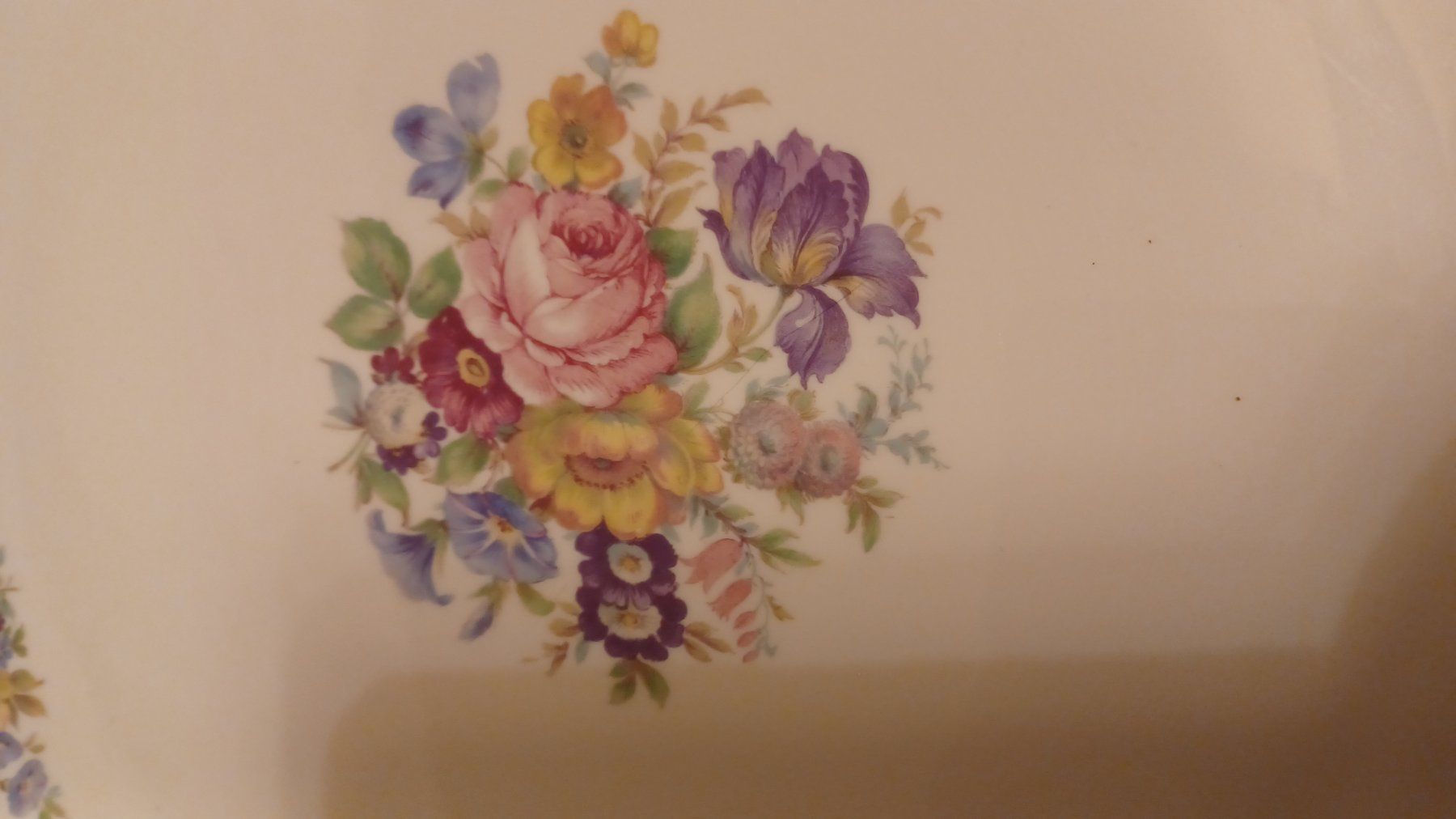 Rosenthal Piatti di portata: Rosenthal Servierteller Blumenmuster Goldrand 32cm – Usato da Winznau venduto da FlorianV 2