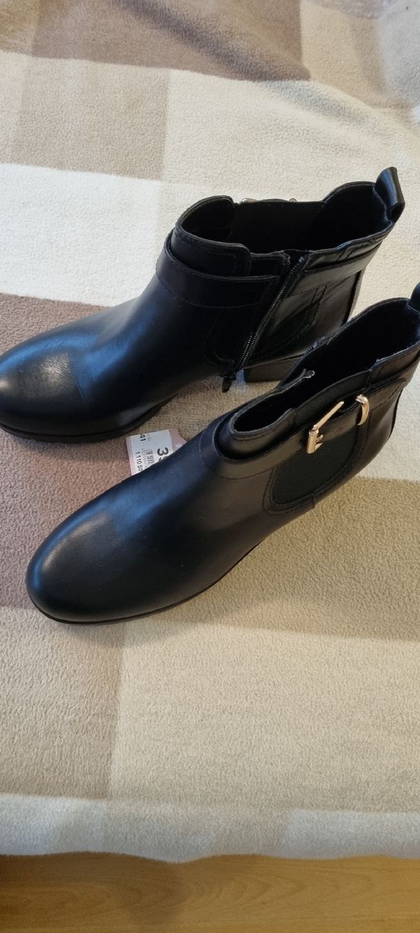 Scarpe da donna: Lederstiefel Gr. 41 Neu – Nuovo e nell'imballaggio originale da Zug venduto da puzzle73