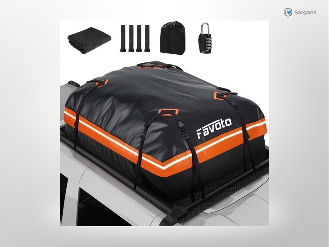 Box da tetto: FAVOTO faltbare, wasserdichte Dachbox – Nuovo (secondo la descrizione) da Sargans venduto da Restwert_Sargans 1