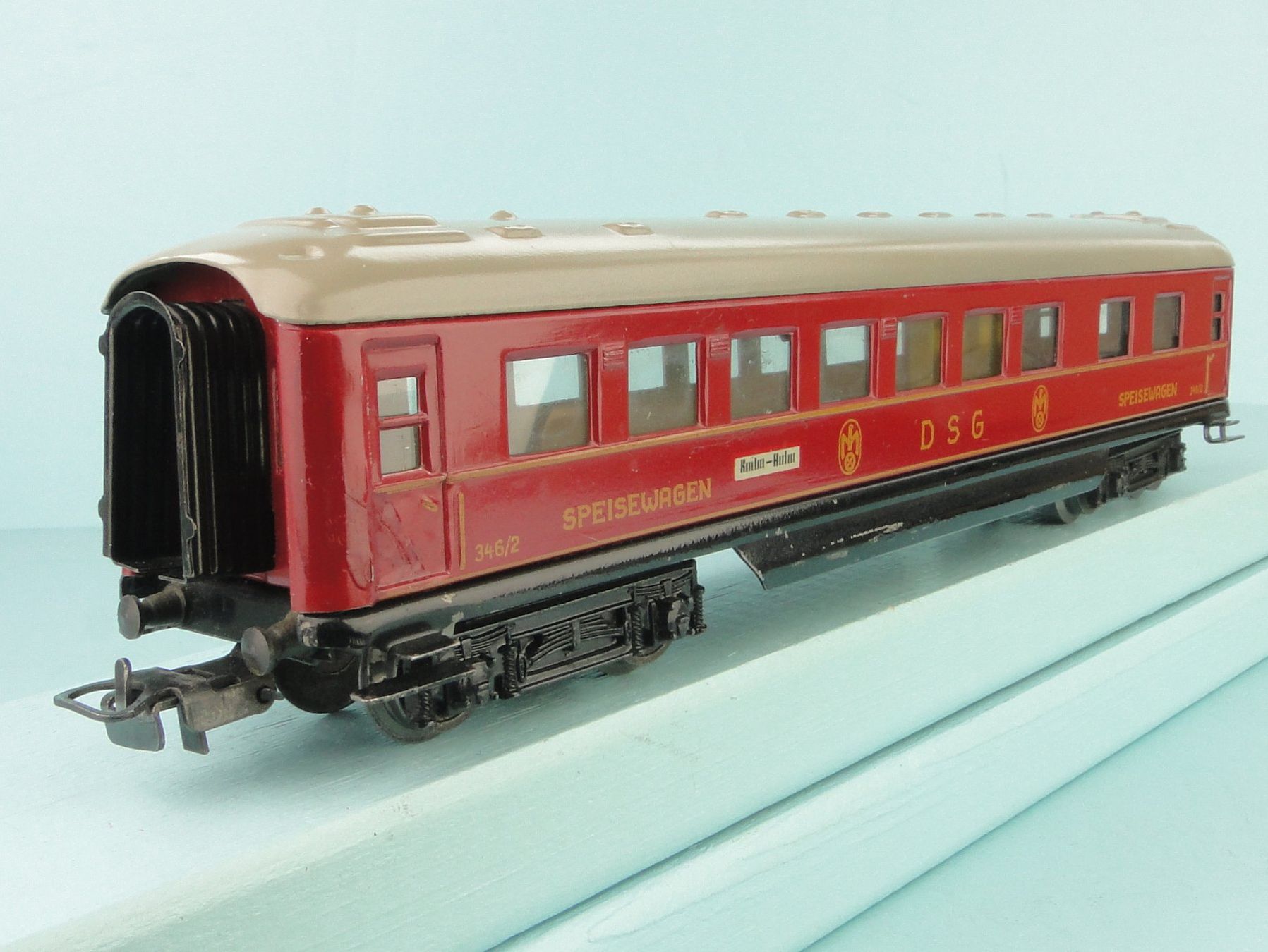 Märklin Modellini di ferrovie: Märklin H0 346/2 Speisewagen – Usato da Bülach venduto da cann11 6