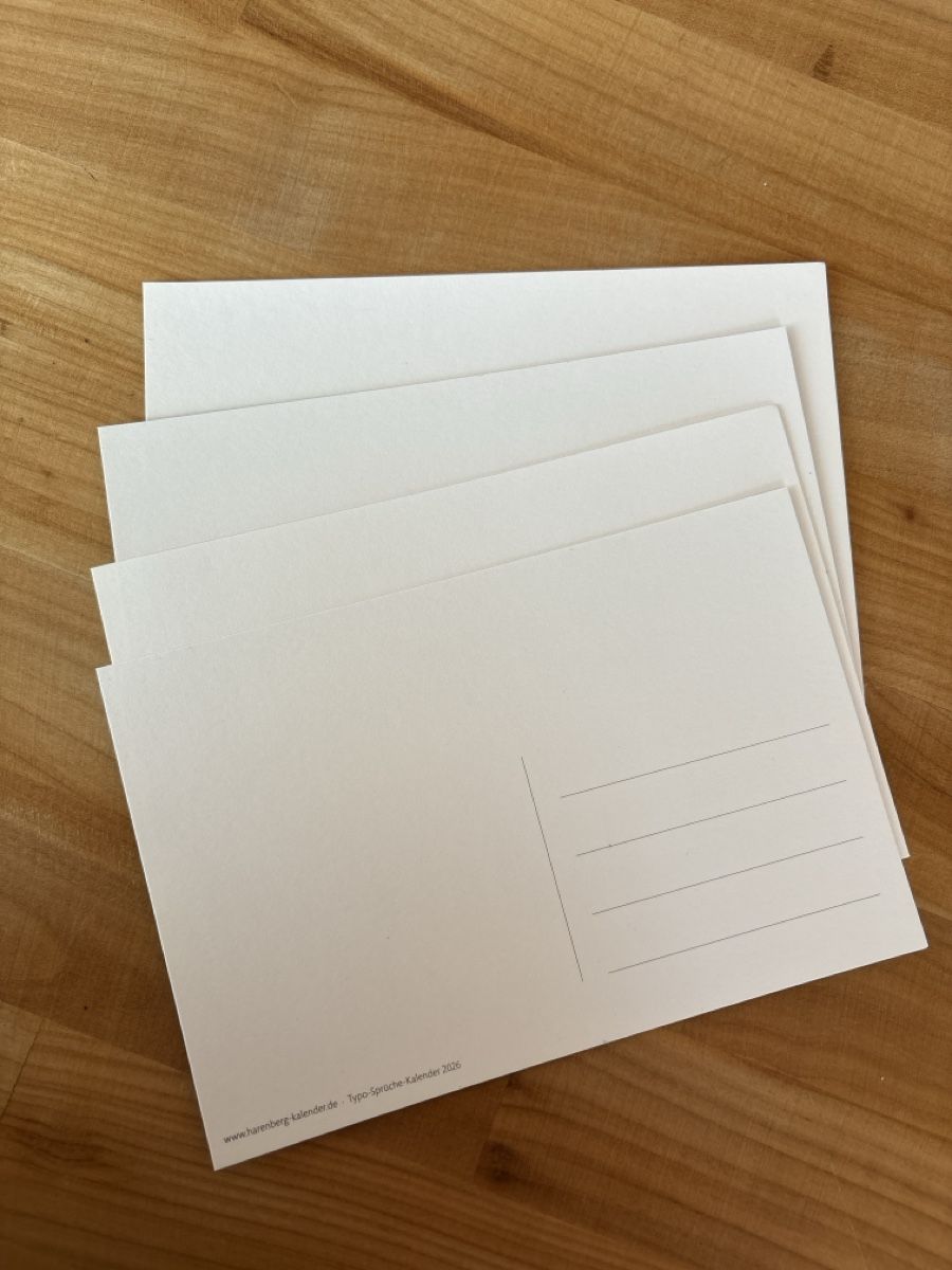 Cartoline postali: 4 AK mit Spruch / Text – Usato da Rümlang venduto da Kartenpost1 1