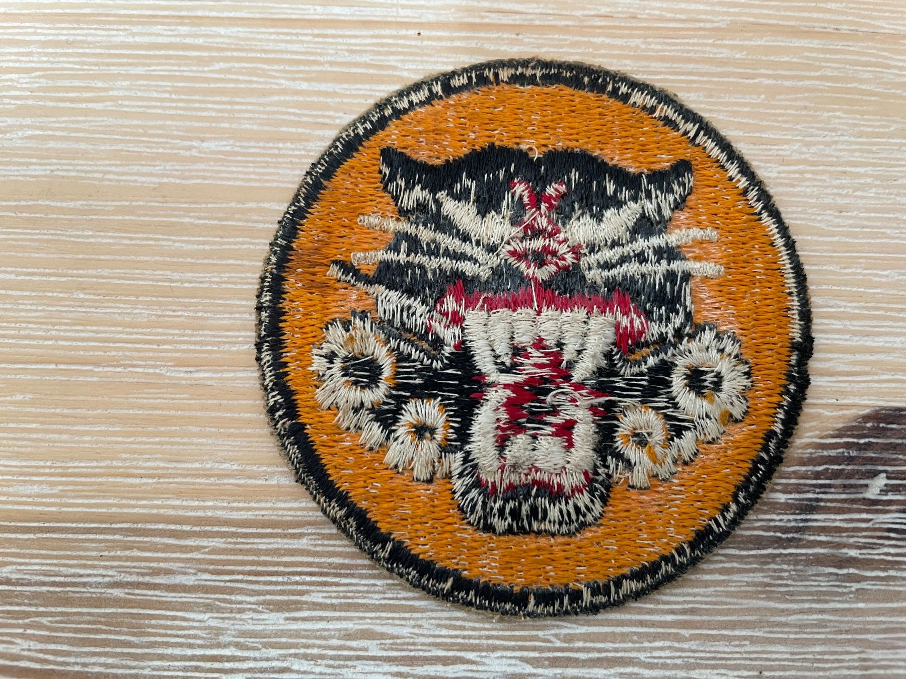 US Army Uniformen: U.S. Army patch Original WW2 Tank Destroyers – Gebraucht aus Oberbütschel von Woodie2005 1